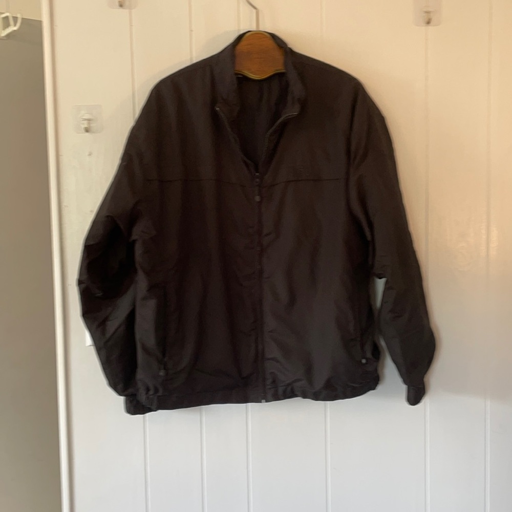 NRA tactical jacket black zipper men’s size XL